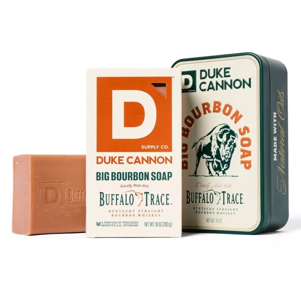 DUKE CANNON SUPPLY CO. Buffalo Trace Bourbon Big Brick Men's Soap - 10 oz NEW